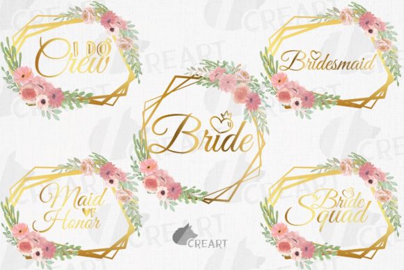 Bride Squad Graphics & Print Templates