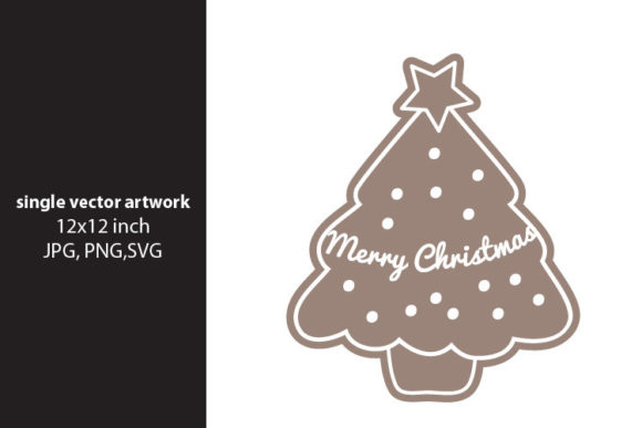 Christmas Tree & Gingerbread Cookie Icons