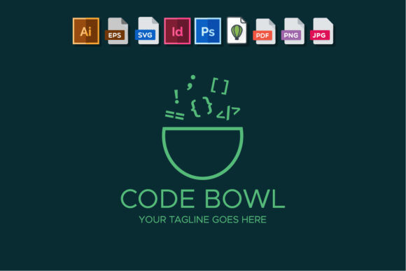 Code Bowl Logo: Graphics & Logos for Tech-Forward Brands