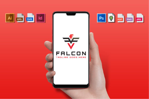 Falcon Logo: Graphics & Logos for Local Brand Identity