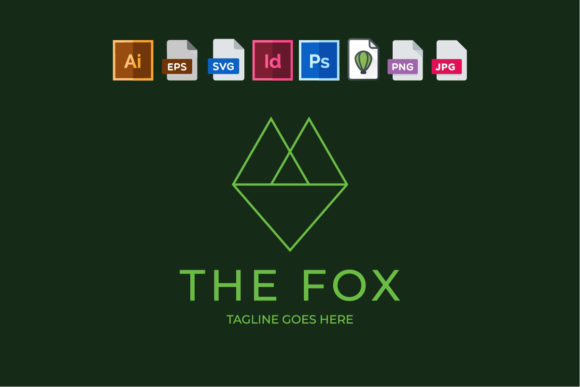 Fox Minimalist Logo Template: Graphics & Logos for Real Branding
