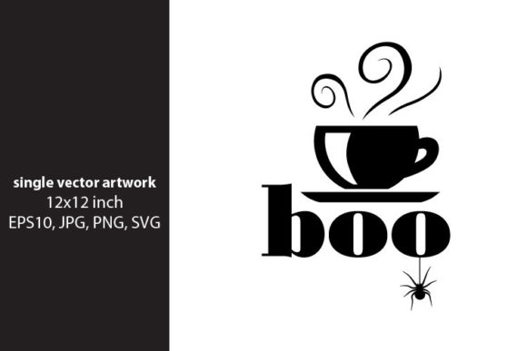 Halloween Coffee Graphics & Icons