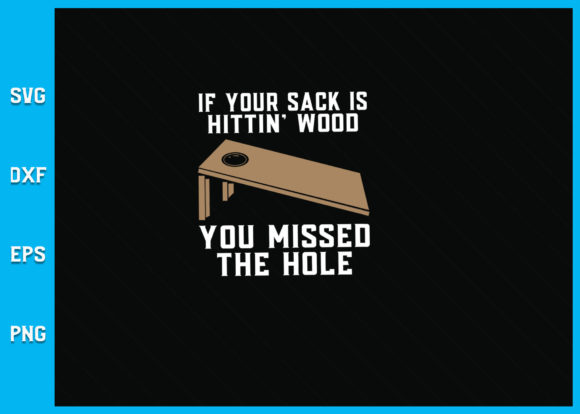 If Your Sack is Hittin Wood You Missed: Graphics for Crafts