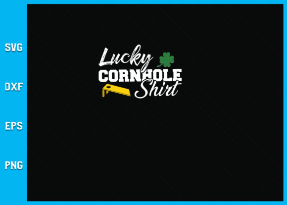 Lucky Cornhole SVG: Graphics for Crafts & Creative Brands